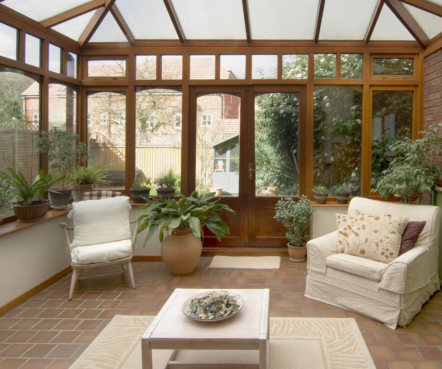 Exteriors & Sunroom detail
